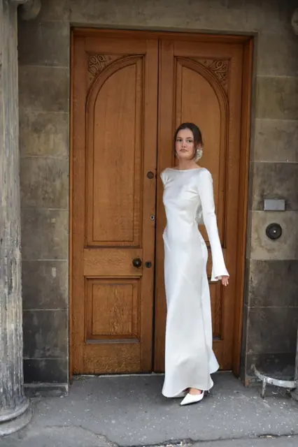 Vestido branco 014, código VB-014