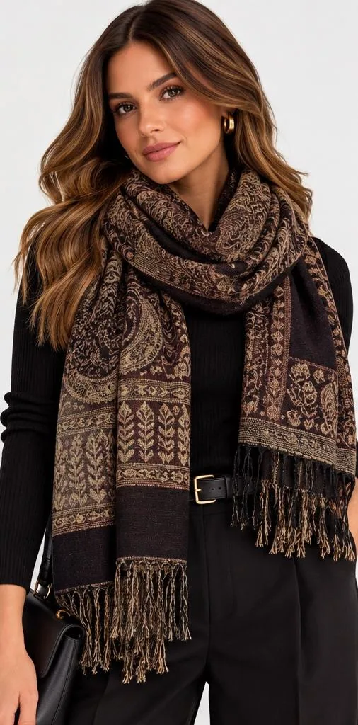 Lenço / pashmina 008, código LP-008