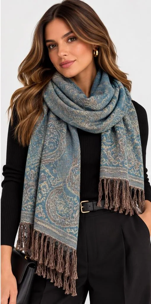 Lenço / pashmina 010, código LP-010