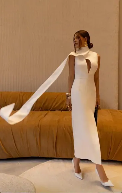 Vestido branco 009, código VB-009