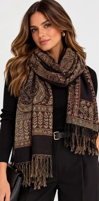 Lenço / pashmina 008, código LP-008